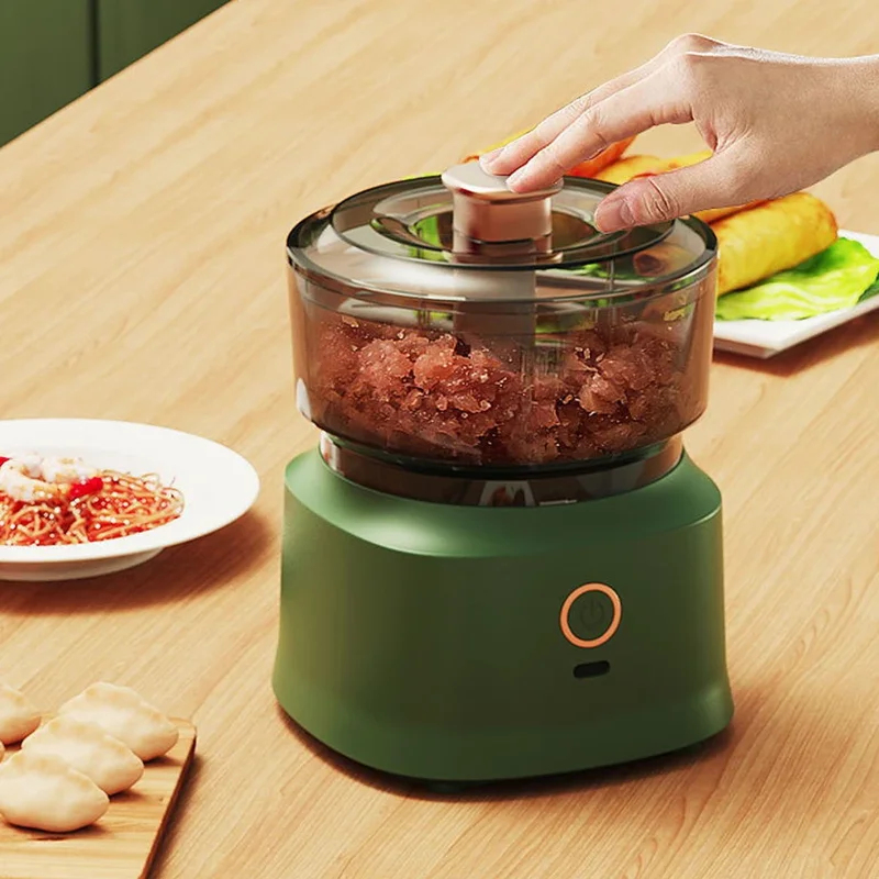 Baby Food Grinder - Мини-измельчитель для мяса, электрический измельчитель чеснока,