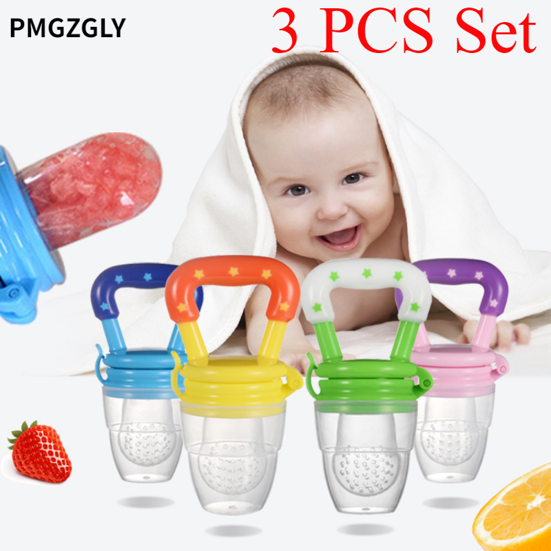 Baby Food Bites - 3 шт., детские прорезыватели для фруктов