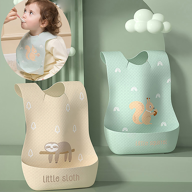 Feeding Baby Food - Водонепроницаемый Регулируемый слюнявчик для кормления, детский