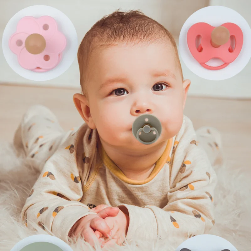 Baby Food Grinder - 2 шт. детских пустышек-успокоителя, двухцветные, с