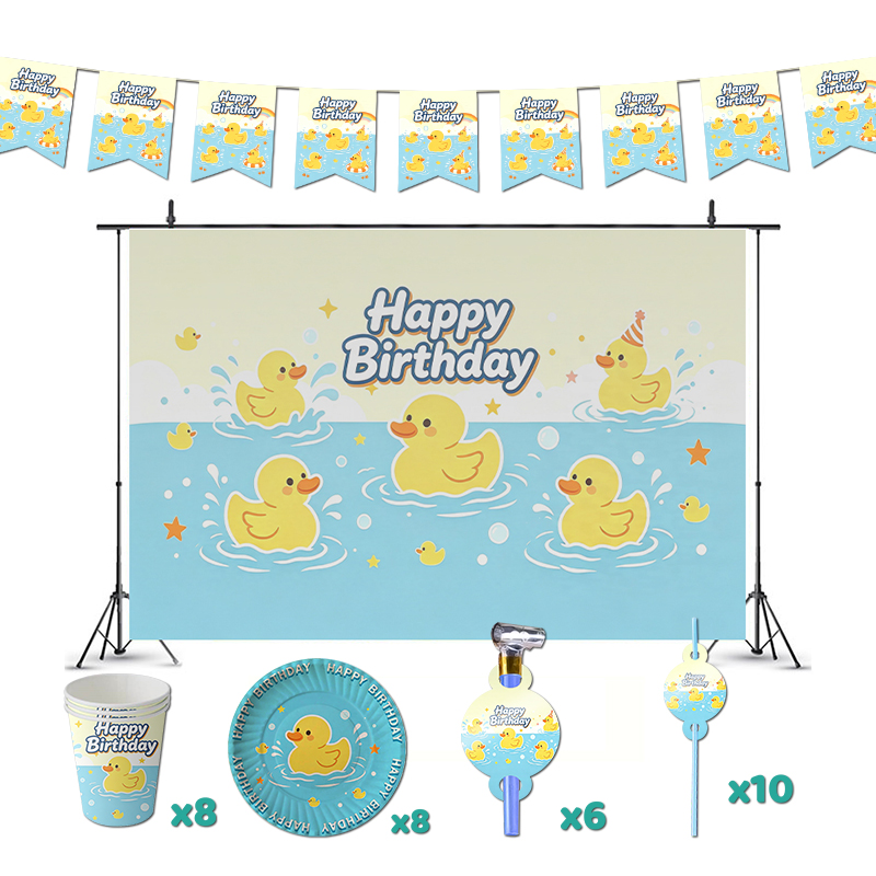 Baby Food Yellow - Желтые резиновые уточки для дня рождения: