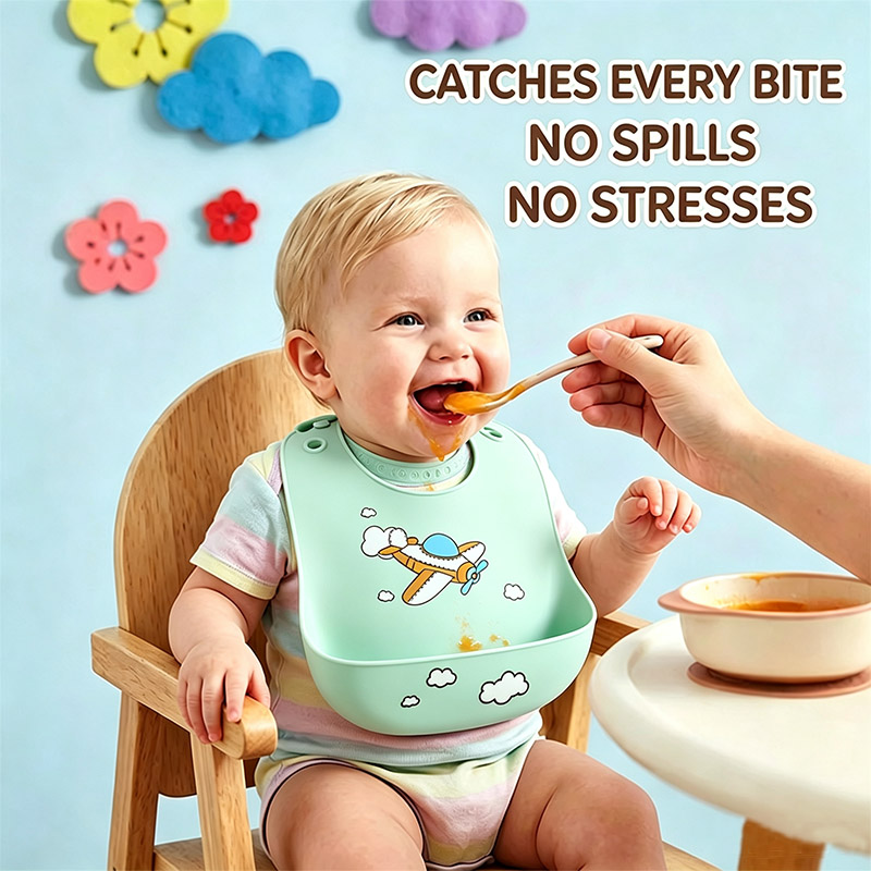 Силиконовый нагрудник для корм – обзор и цена Feeding Baby Food